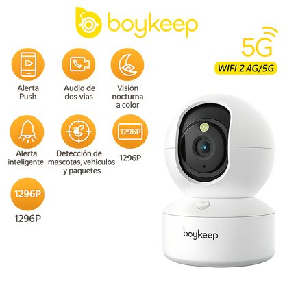 Cámara WiFi 360º 2K