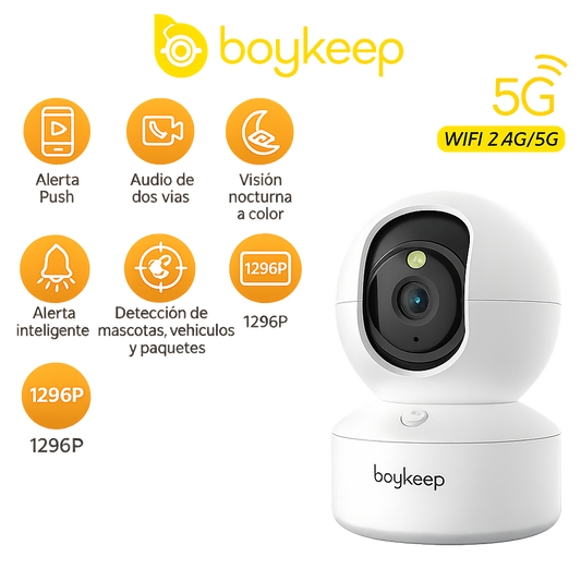 Cámara WiFi 360º 2K